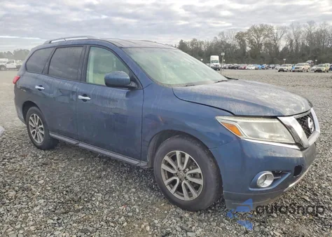 2015 Nissan Pathfinder S из США, поврежденный, VIN 5N1AR2MN4FC677339